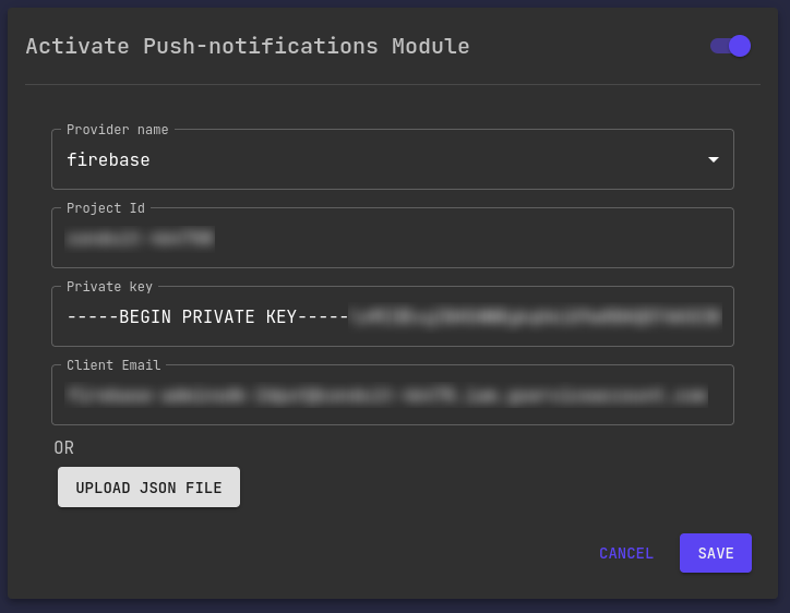 Configuration View