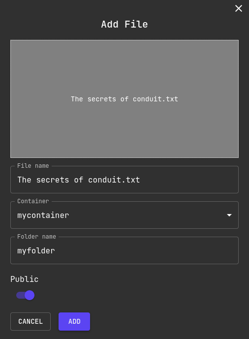 Create File Filled